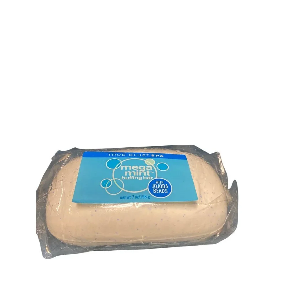 True Blue Spa Mud About You‎ Body Mask Set Mega Mint Buffing Bar & Brush